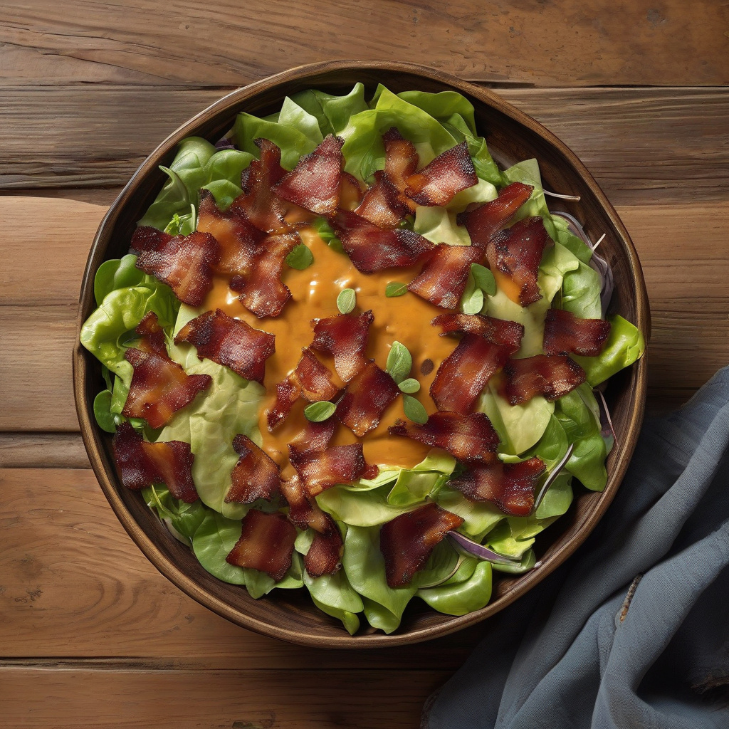 Sample Of Rcppe Hot Bacon Salad Dressing Recipe: Smoky Flavor in Every Pour
