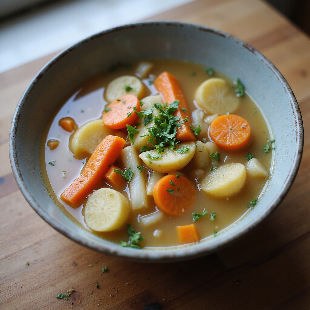 Photo inspiration: Visual Reference: Low Fiber Soup Recipe Comforting Bowl For Sensitive Stomachs