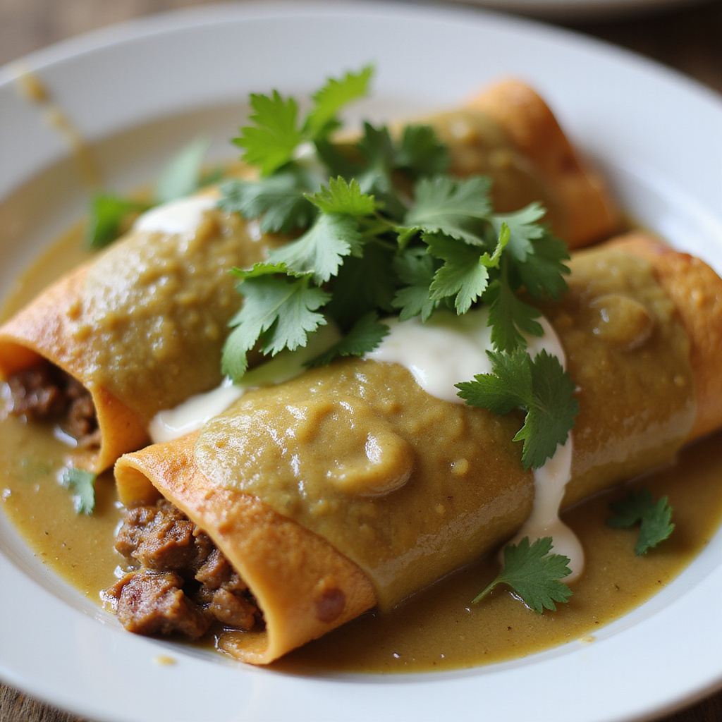 One Pan Beef Enchiladas Verdes Hellofresh Recipe