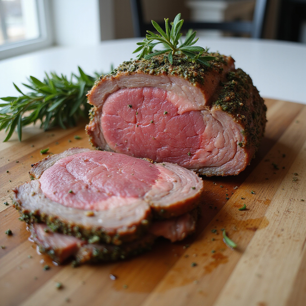 Pro Rib Restaurant Prime Rib Recipe: Perfectly Juicy with Garlic Herb Crust ...