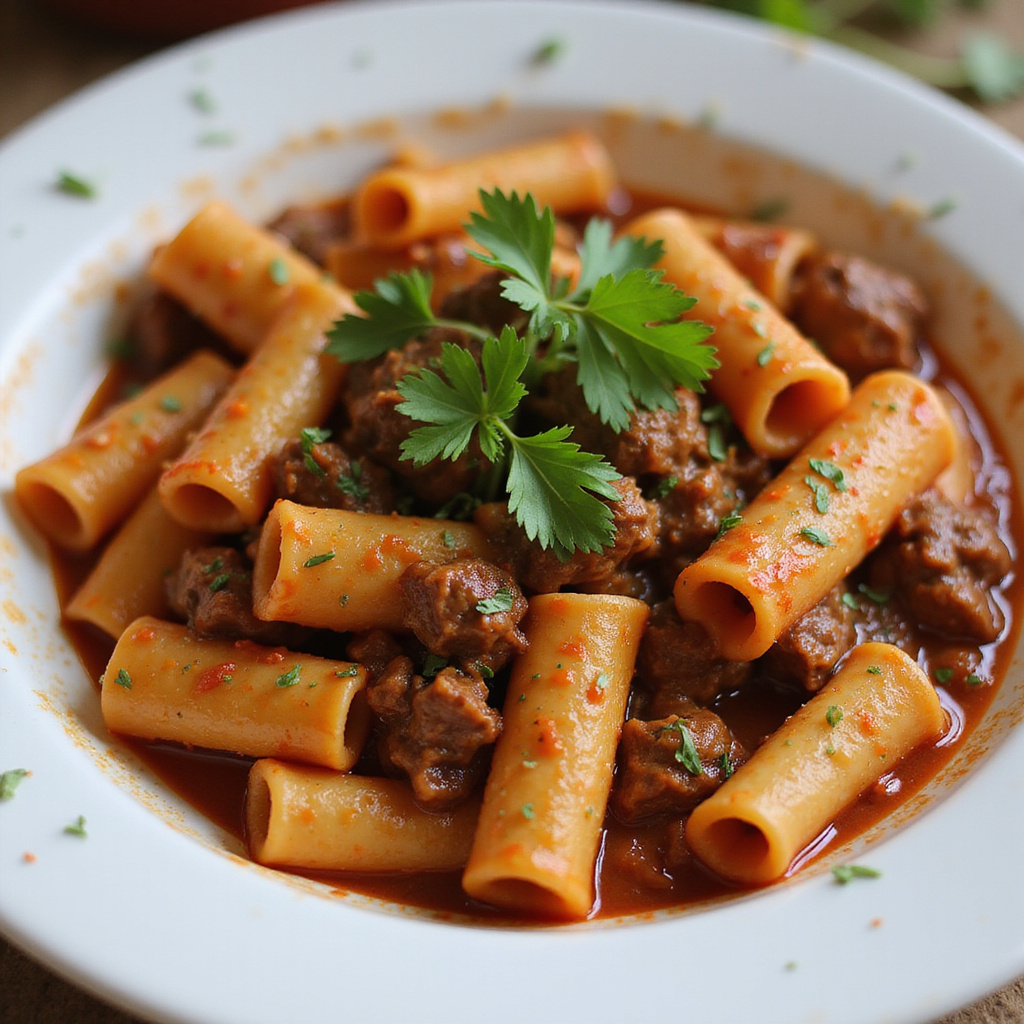 Rigatoni Abruzzi Recipe: Hearty Flavors Inspired by Tradition
