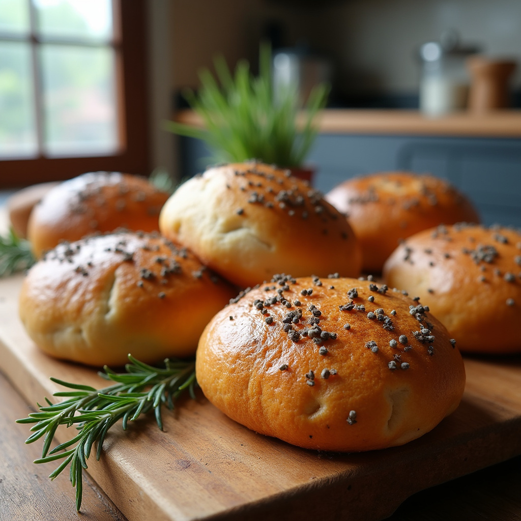 Mini Rye Buns Rye Buns Recipe: Perfectly Chewy Rolls for Any Meal - Time to Recipe