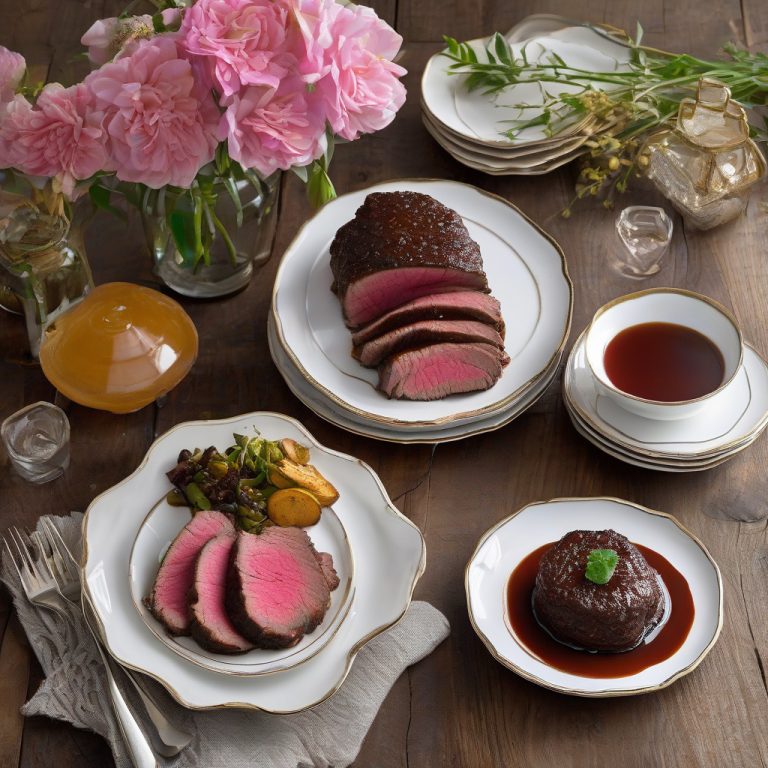 Beef Tenderloin Sauce Recipe: Rich Red Wine Reduction