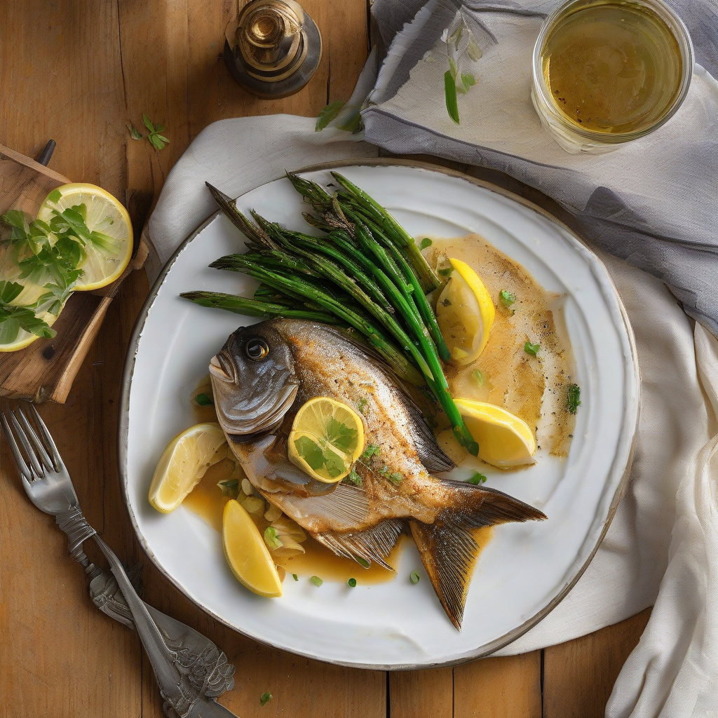 Porg Fish Porgy Fish Recipe: Mediterranean-Style Citrus and Herb Delight
