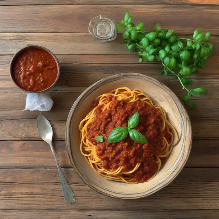 Spaghetti Ragu Red Ragu Spaghetti Sauce Recipe: Rich & Authentic Italian Flavor