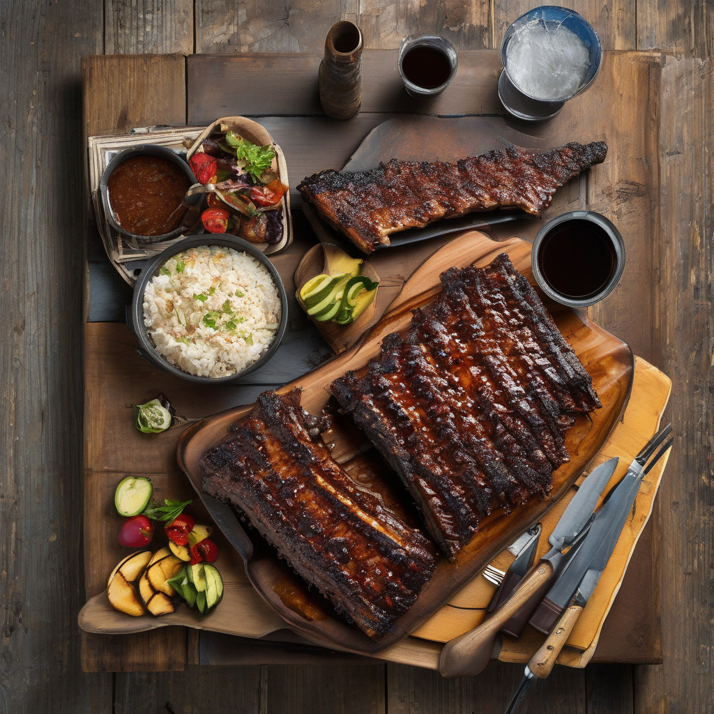 Barbecue Rib Volcano BBQ Dino Ribs Recipe: Restaurant-Quality Crunch and Smoky Flavor - Time ...