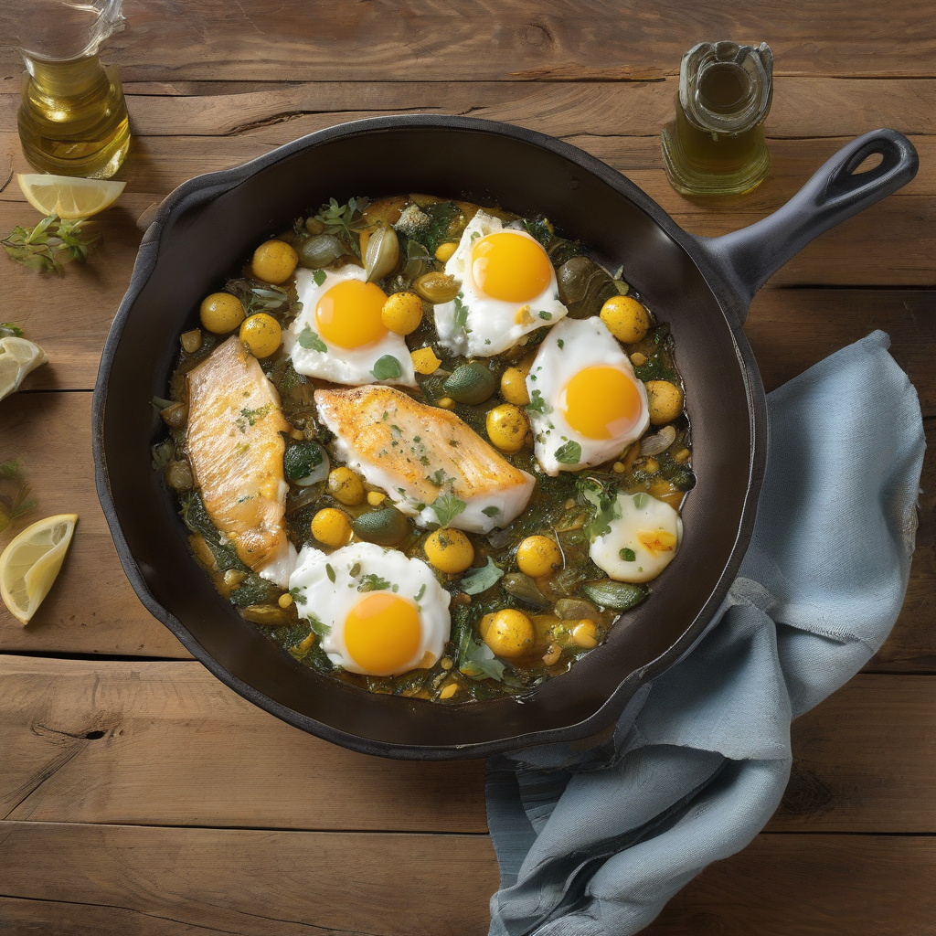 Fish Brunch Fish and Eggs Recipe: Brunch Perfection in One Skillet