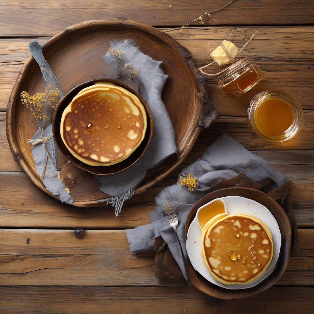 Honey Pancakes Recipe: Fluffy Morning Delight