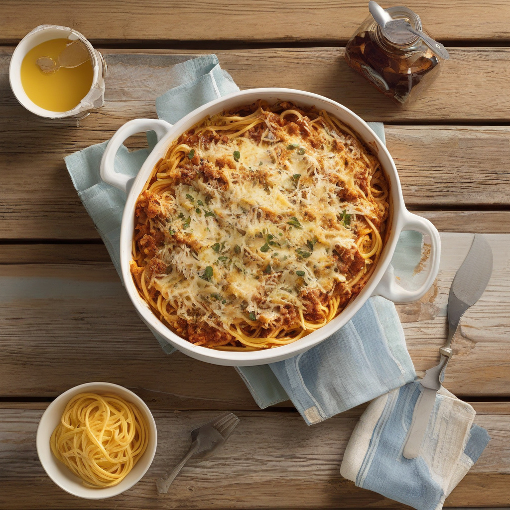Paula Deen S Baked Spaghetti
