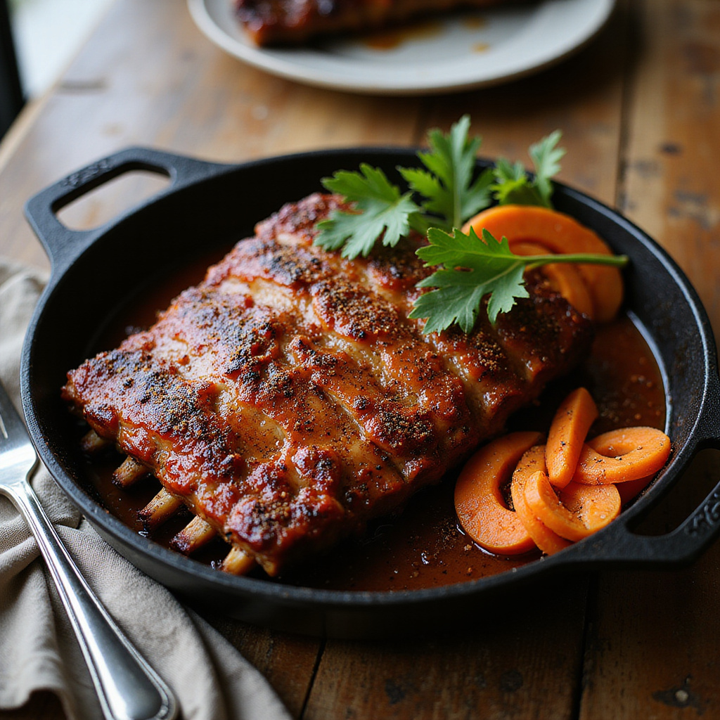 BBQ Country-Style Ribs Recipe Oven: Crispy Smoky Perfection Oven-Ready