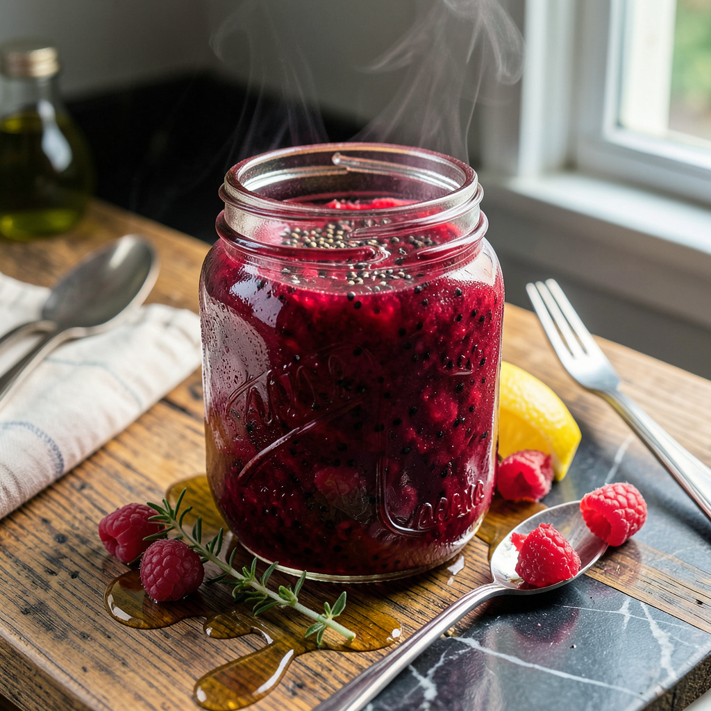 Sugar Free Raspberry Jam Recipe: Bright and Guilt-Free Spread - Time to ...