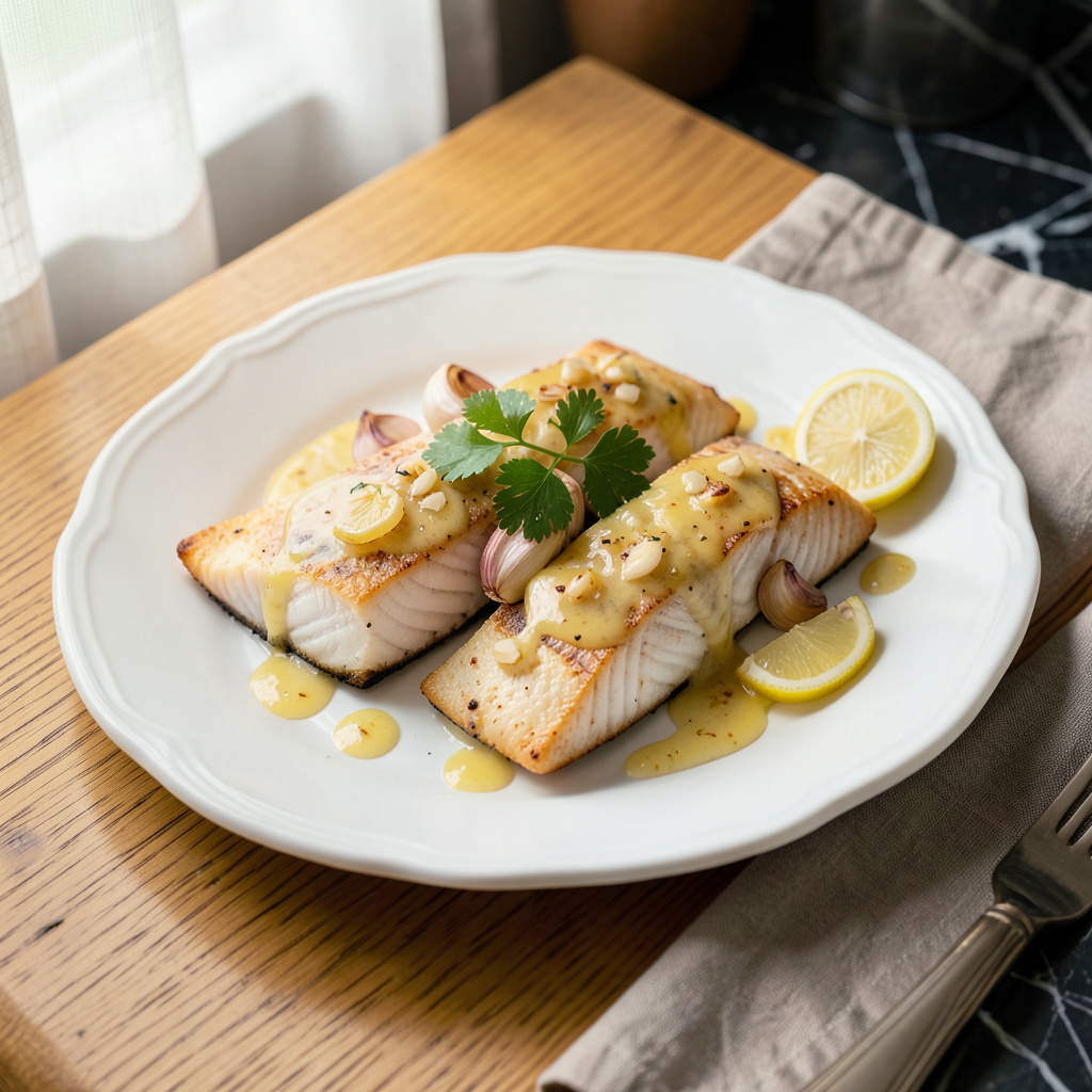 Baked Cod Recipe: Flaky White Fish With Bright Lemon-Herb Crust