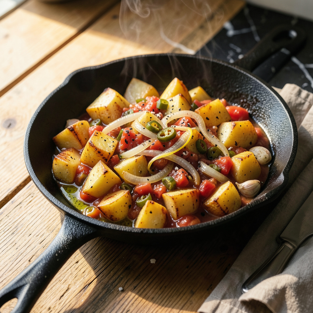 Papa Ranchera Recipe: Hearty Mexican Breakfast in One Skillet