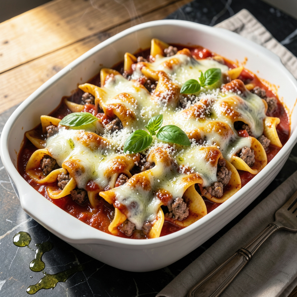 Ahell Pasta Big Shell Pasta Recipe: Jumbo Pockets for Hearty Sauces