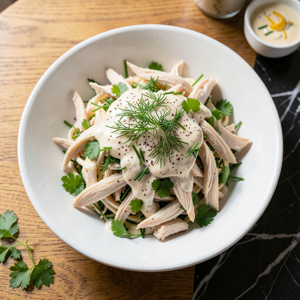 Cafe Max Chicken Salad Recipe: Herb-Infused Creaminess With Toasted ...
