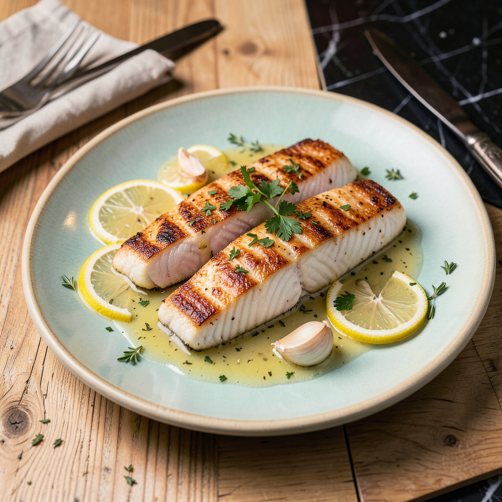 Flaky Fish Filet Lazy Days Fish Recipe: Flaky White Fillets With Lemon-Garlic Butter Sauce