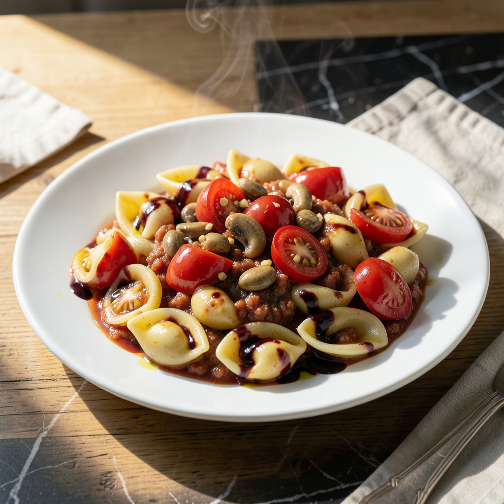 Medium Shell Pasta Medium Shells Pasta Recipe: Al Dente Bites With Rich Sauce Cling