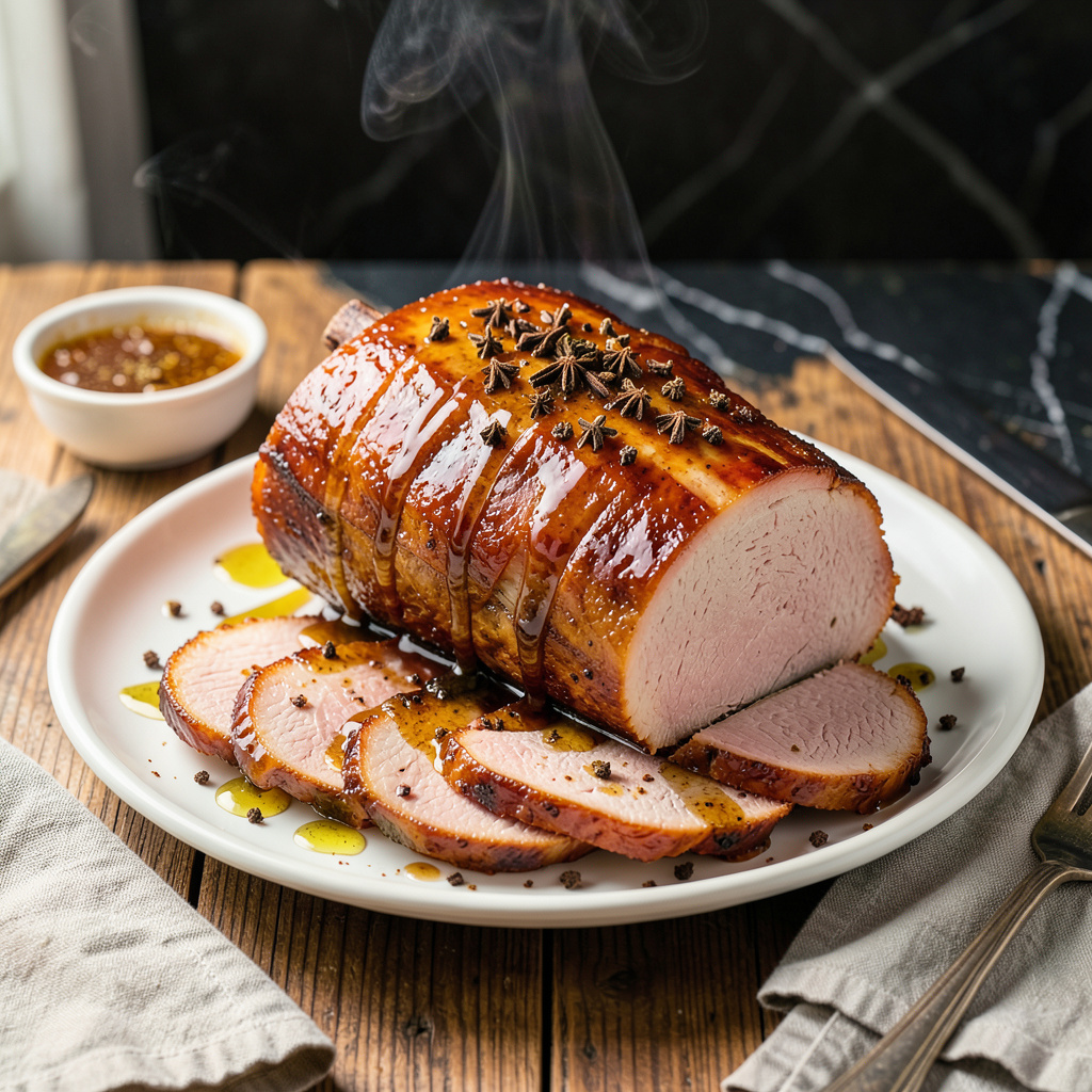 Pioneer Woman's Baked Ham Recipe: Brown Sugar Glazed Holiday Centerpiece