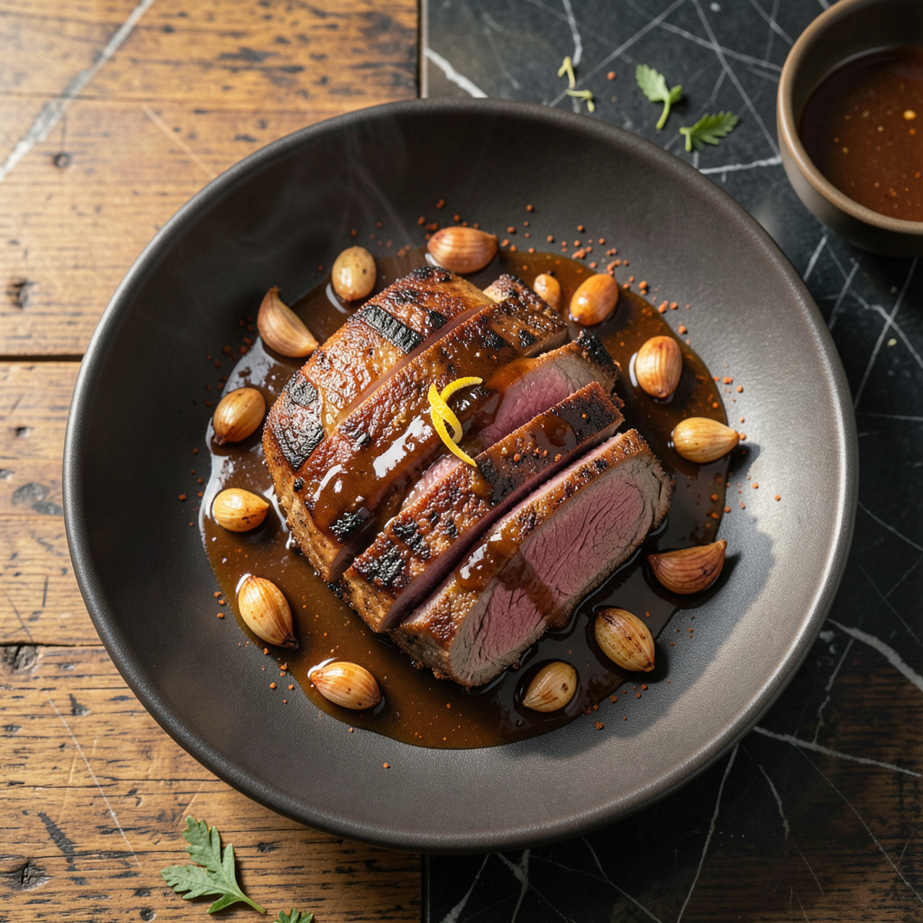 Charred Example Pork Sirloin BBQ Recipe: Smoky Sweetness With Charred Edges
