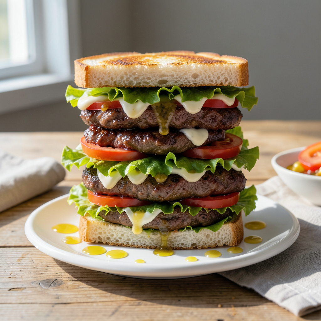 Slim Jim Sandwich Recipe: Spicy Beef Stick Crunch in Layers