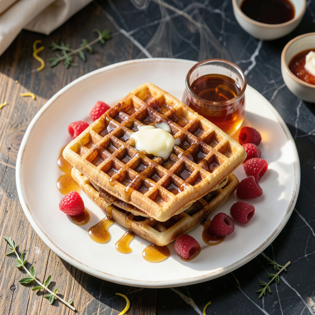 Thin Crispy Waffle Recipe: Golden Lattice Perfection