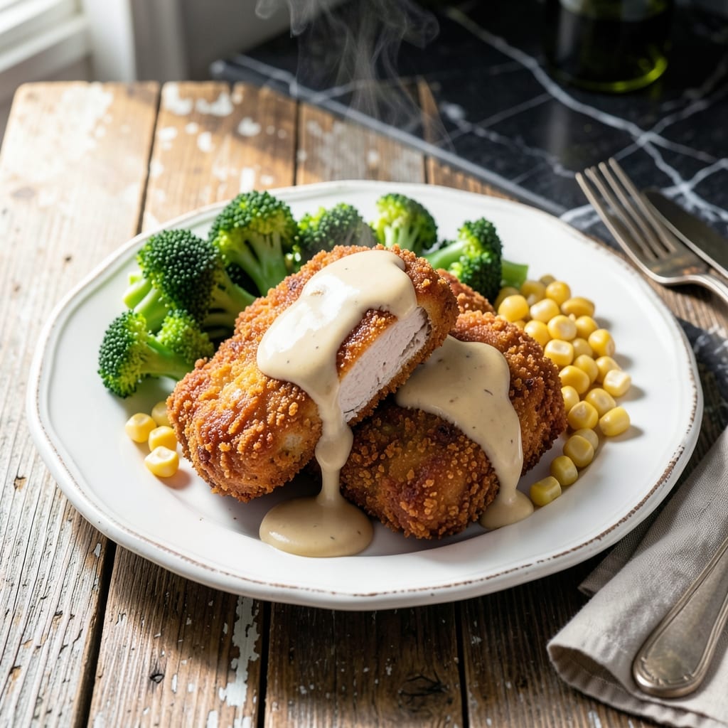 Chicken Fried Pork Cutlets Recipe: Crispy Coating With Juicy Centers