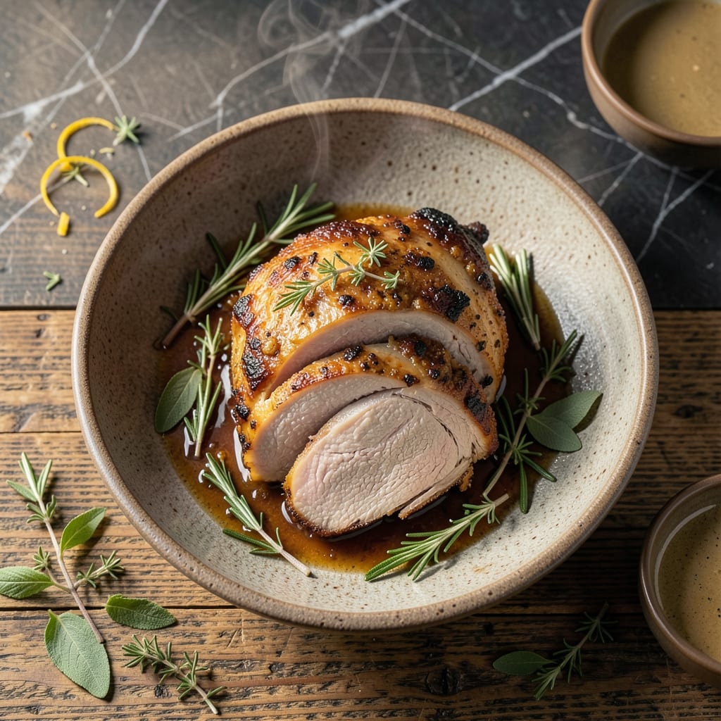Pork Roast Recipe: Herb-Crusted Succulence With Golden Bark
