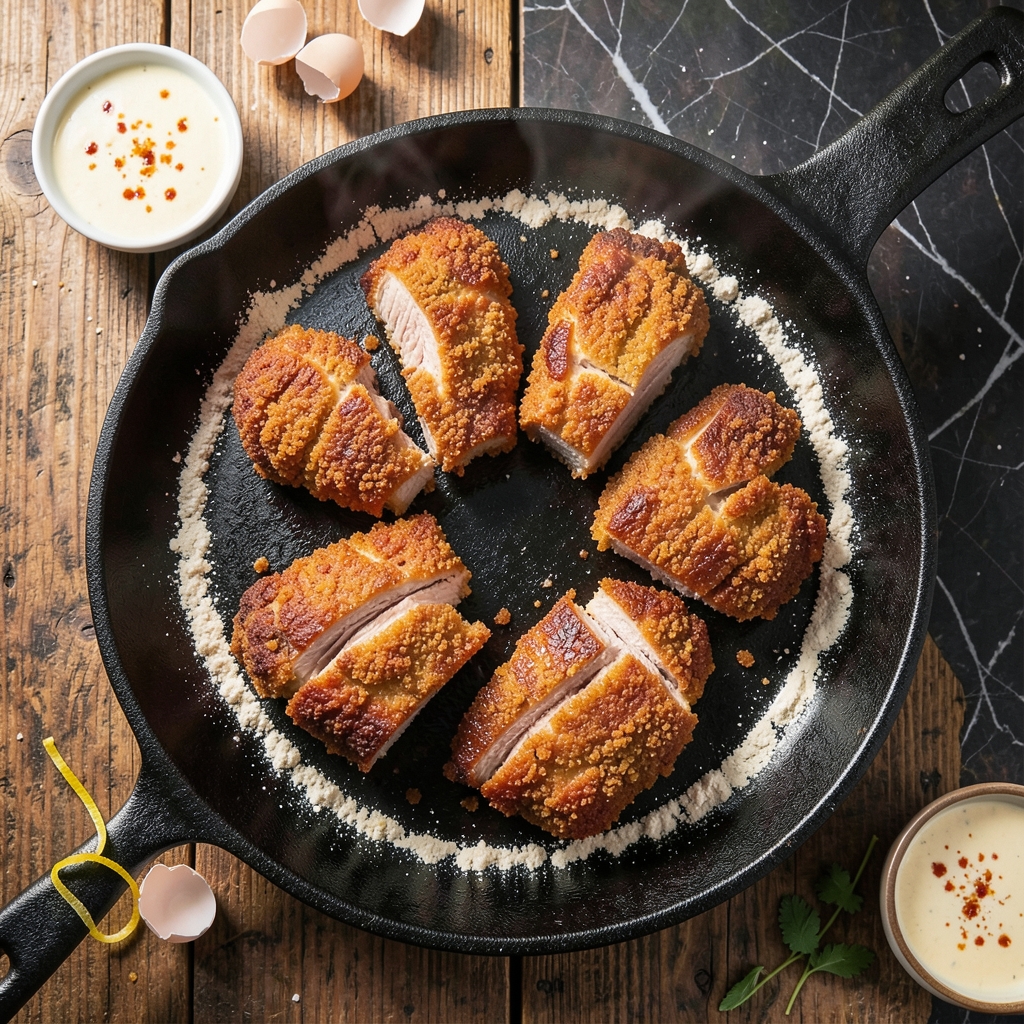 Buttermilk Fried Pork Chops Recipe: Crunchy Coating With Juicy Centers