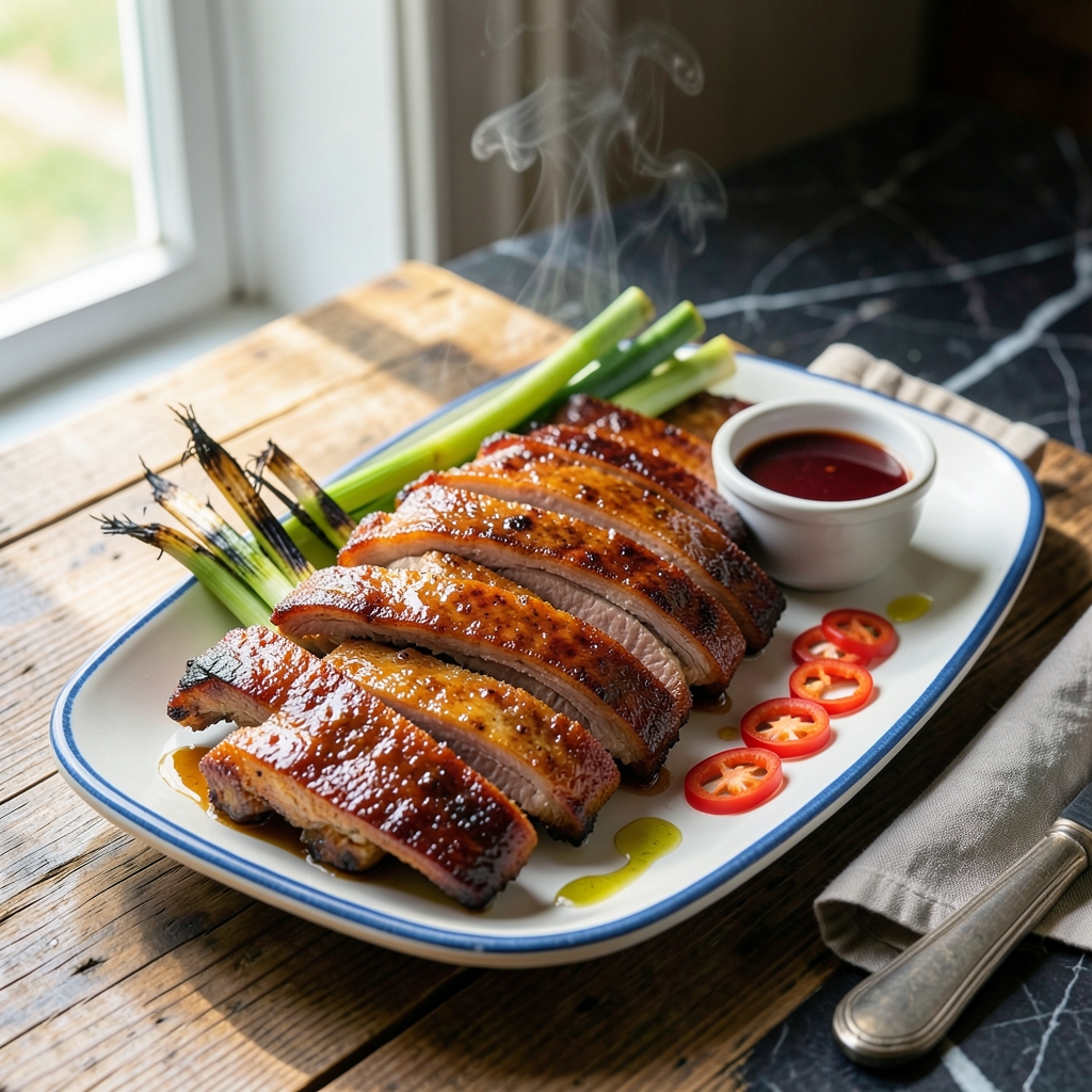 Crispy Pork Spare Ribs Recipe: Asian-Style Char Siu Glaze