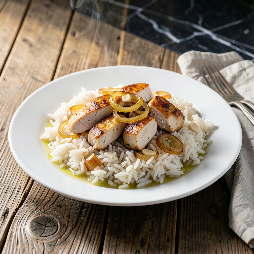 Simple Rice Recioe Lean Chicken and Rice Recipe: High-Protein One-Pot Meal